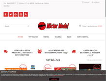 Tablet Screenshot of mistermodel.com